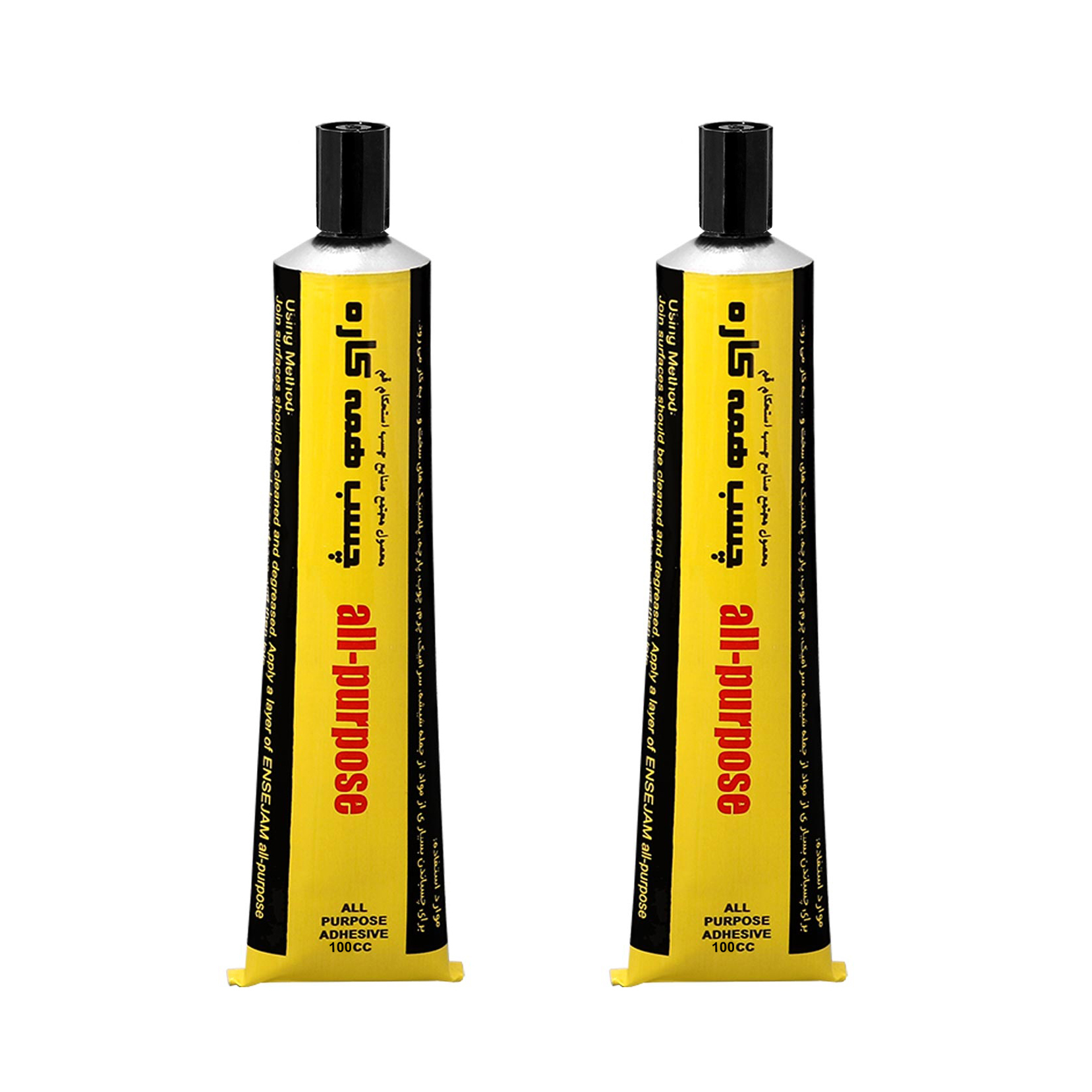 چسب استحکام مدل همه کاره 100 سی سی بسته دو عددی