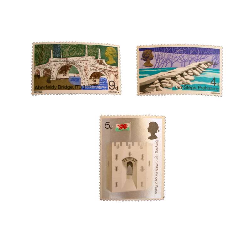 تمبر یادگاری طرح ملل کد mellal-404 مجموعه 3 عددی