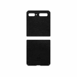 MAHOOT Black-Leather Cover Sticker for Samsung Galaxy Z Flip