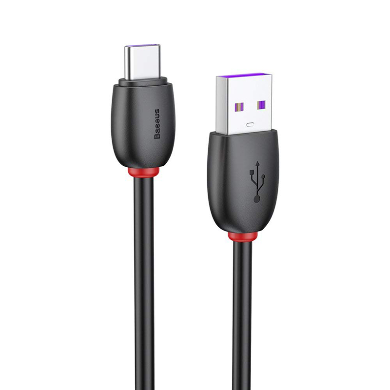 کابل USB به USB-C باسئوس مدل ZS_01 5A طول 1 متر