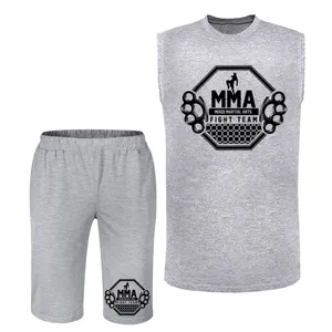 ست تاپ و شلوارک مردانه مدل MMA کد BA 185 T