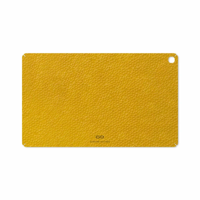 برچسب پوششی ماهوت مدل Mustard-Leather مناسب برای تبلت سامسونگ Galaxy Tab A 10.1 2019 T515