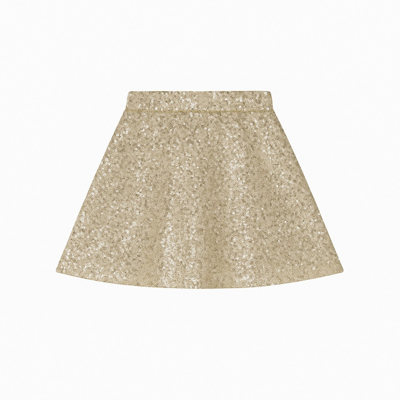 دامن دخترانه مدل پولکی 