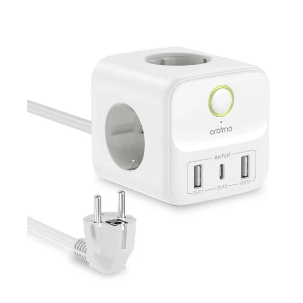 سه راهی برق اُرایمو مدل Multipr 6in1