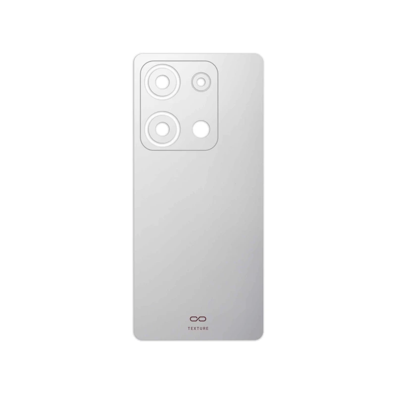 برچسب پوششی ماهوت مدل Matte-White مناسب برای گوشی موبایل شیائومی Redmi Note 14S