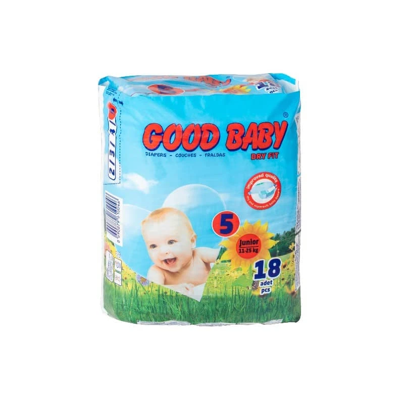 پوشک بچه Good Baby بسته 18 عددی