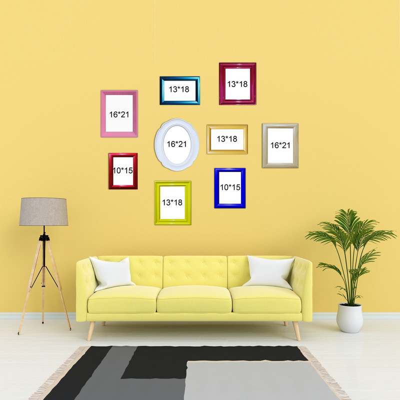 قاب عکس مدل شیما مجموعه 9 عددی