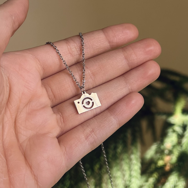 گردنبند زنانه مدل دوربین عکاسی گردنبند زنانه مدل دوربین عکاسی