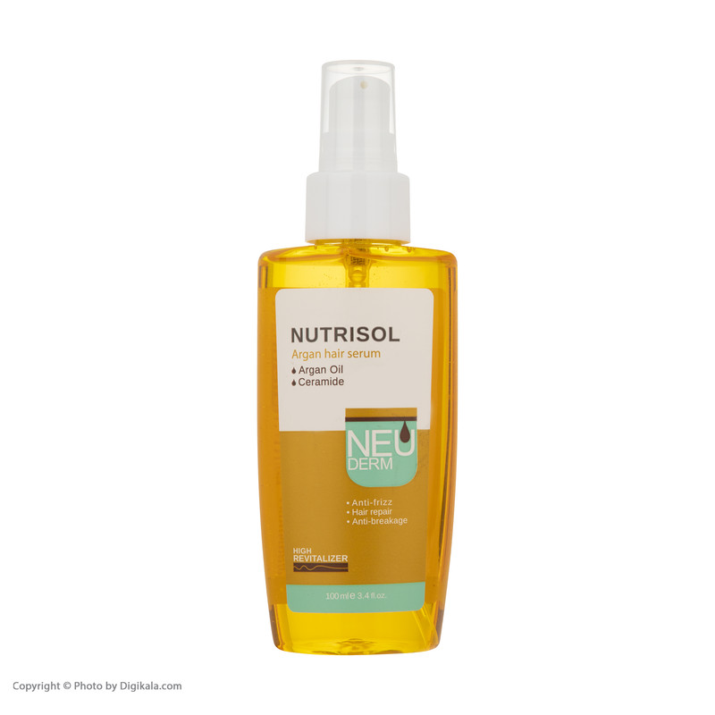 سرم مو آرگان نئودرم مدل نوتریسل مناسب انواع مو حجم 100 میلی لیتر