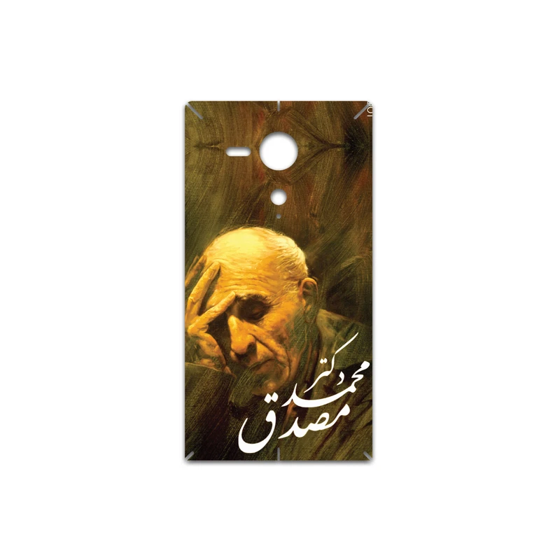 برچسب پوششی ماهوت مدل Dr-Mosadeq مناسب برای گوشی موبایل سونی Xperia SP