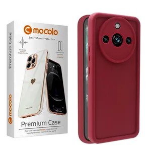 Mocolo Silicone Puffer Cover for Realme 11 Pro Plus