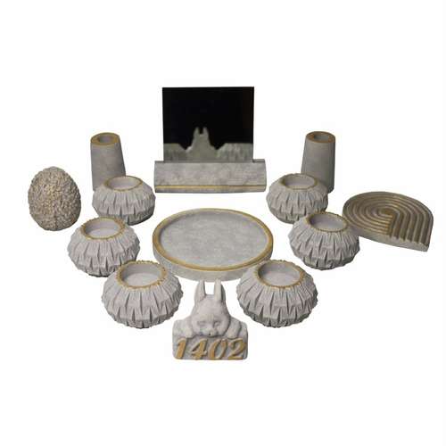 مجموعه ظروف هفت سین 14 پارچه مدل B12