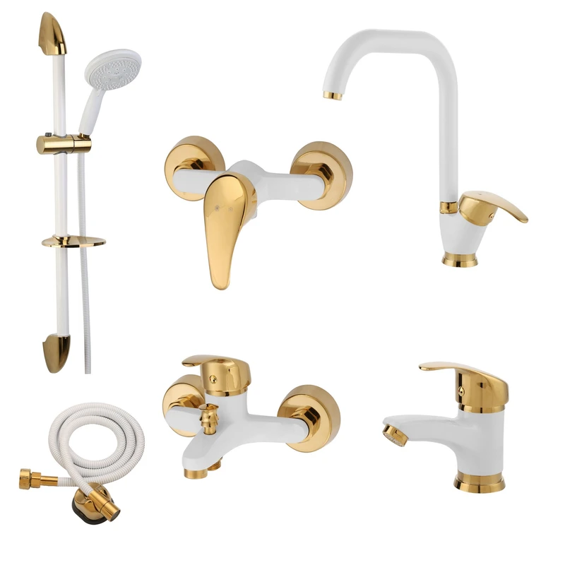 ست شیرآلات ترنم مدل مکث ST2 مجموعه 6 عددی