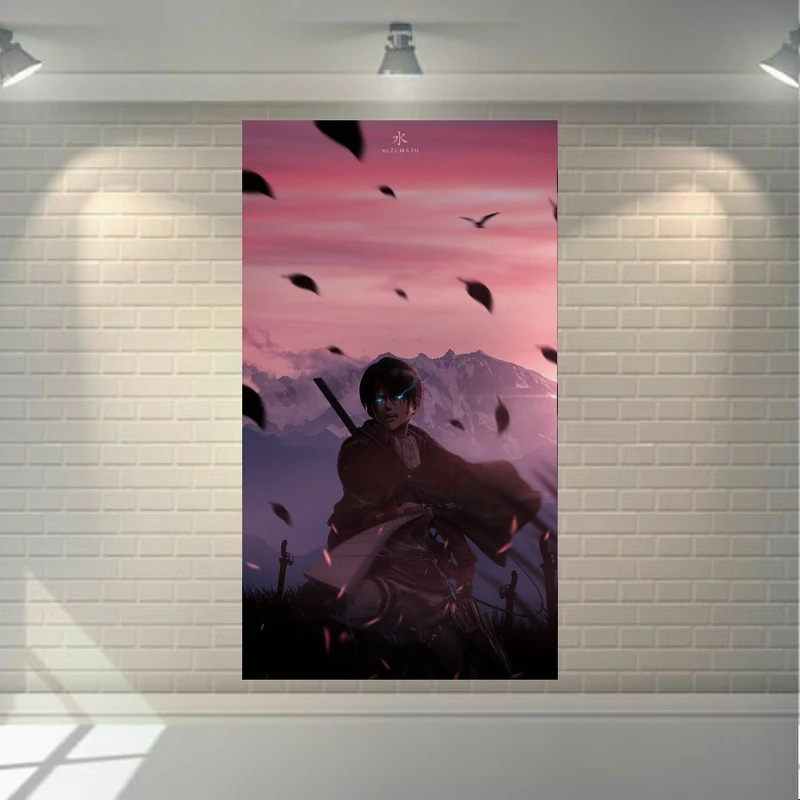 پوستر دیواری طرح انیمه اتک آن تایتان - Attack on Titan مدل SDP2509