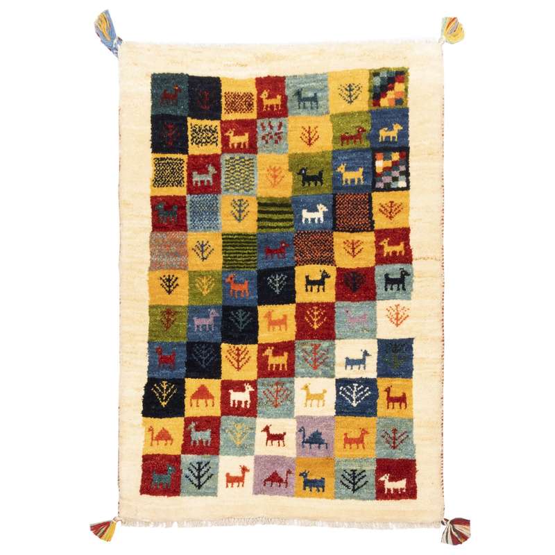 گبه دستباف یک متری سی پرشیا کد 122584