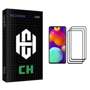 Ricomm CH glass Screen Protector For Samsung Galaxy M62 Pack Of 3