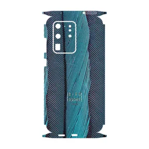 MAHOOT Turquoise feathers-FullSkin Cover Sticker for Samsung Galaxy S20 Ultra
