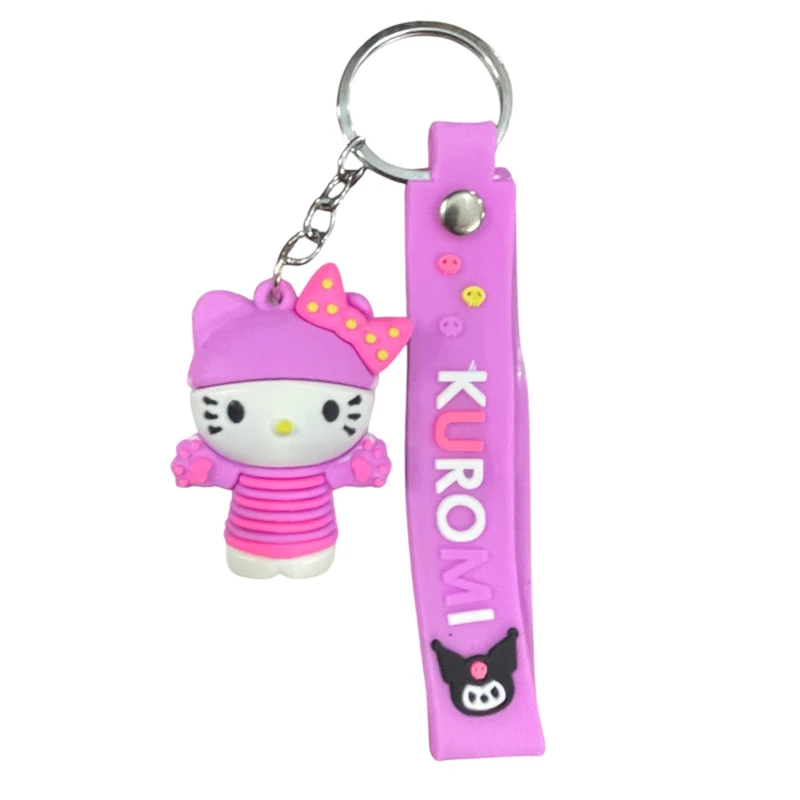 جاکلیدی دخترانه مدل کرومی طرح پاپیون به سر