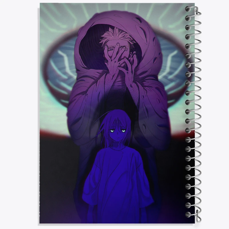 دفتر ژورنال نویسی 50 برگ خندالو مدل نقطه ای طرح میلینز انیمه تریگان (Trigun) کد 36239