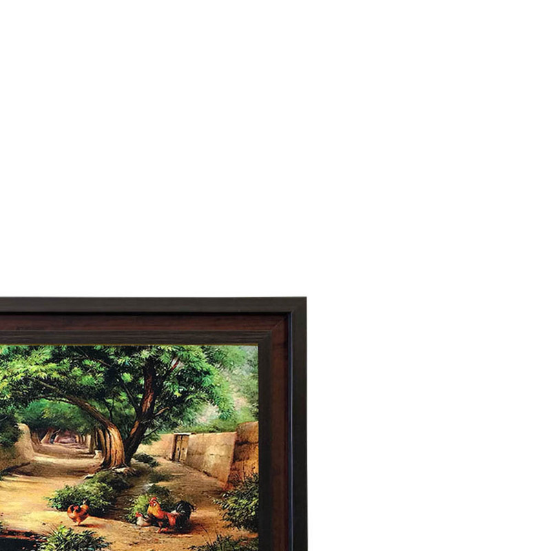 تابلو فرش ماشینی مدل کوچه باغ کد 8797 تابلو فرش ماشینی مدل کوچه باغ کد 8797