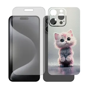 Glass Together model Matte screen protector Suitable for Apple iPhone 16 Pro Max mobile phone with back cover sticker 