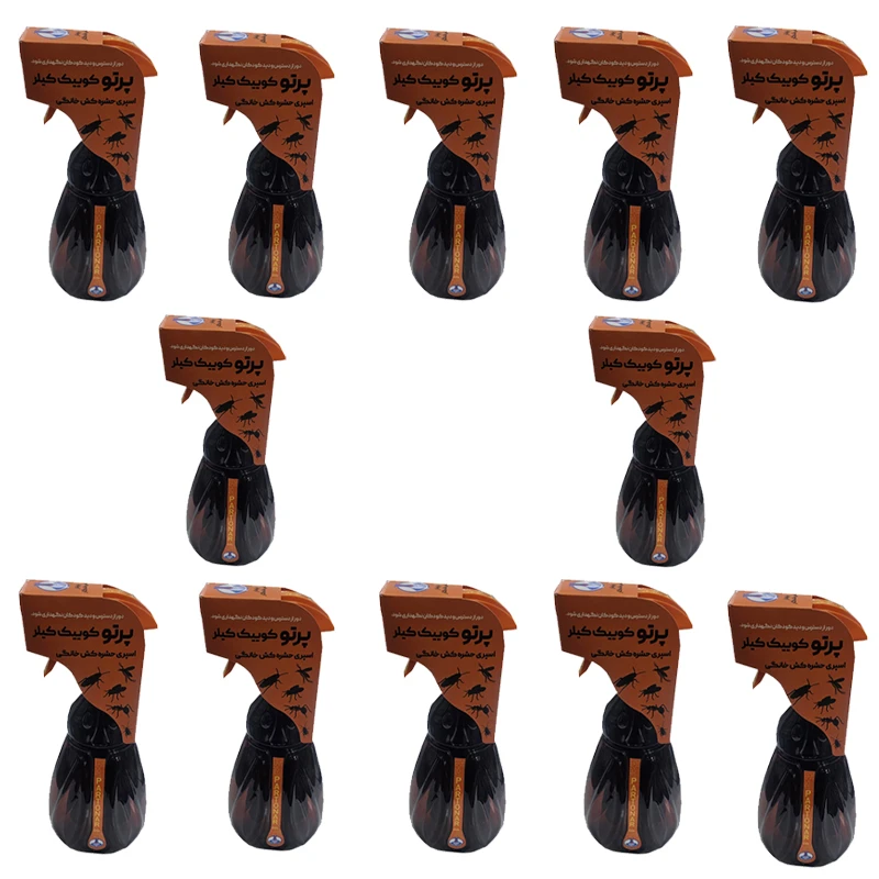 اسپری حشره کش بدون بو پرتونار مدل کوییک کیلر حجم 450 میلی لیتری بسته 12 عددی