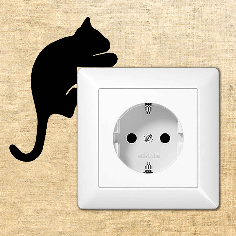 استیکر کلید و پریز آژنگ طرح اشکال دکوراتیو کدAD321