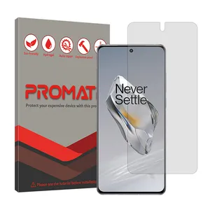 Promate Resistant model transparent screen protector suitable for OnePlus 12 mobile phone