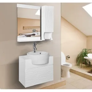 ست کابینت و روشویی کاسپین مدل میلانو به همراه آینه و باکس
