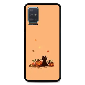 AKAM AMC-WSGA51-PUMPKIN-1 Cover For Samsung Galaxy A51