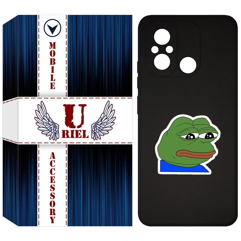 کاور یوریل مدل KSH کد 86 طرح قورباغه مناسب برای گوشی موبایل شیائومی Redmi 12C