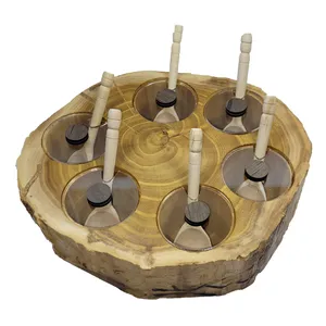 ست جا ادویه 7 پارچه مدل روستیک  رها کد 04