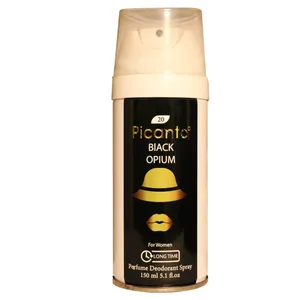 اسپری خوشبو کننده بدن زنانه پیکانتو مدل بلک اوپیوم حجم 150 میلی لیتر