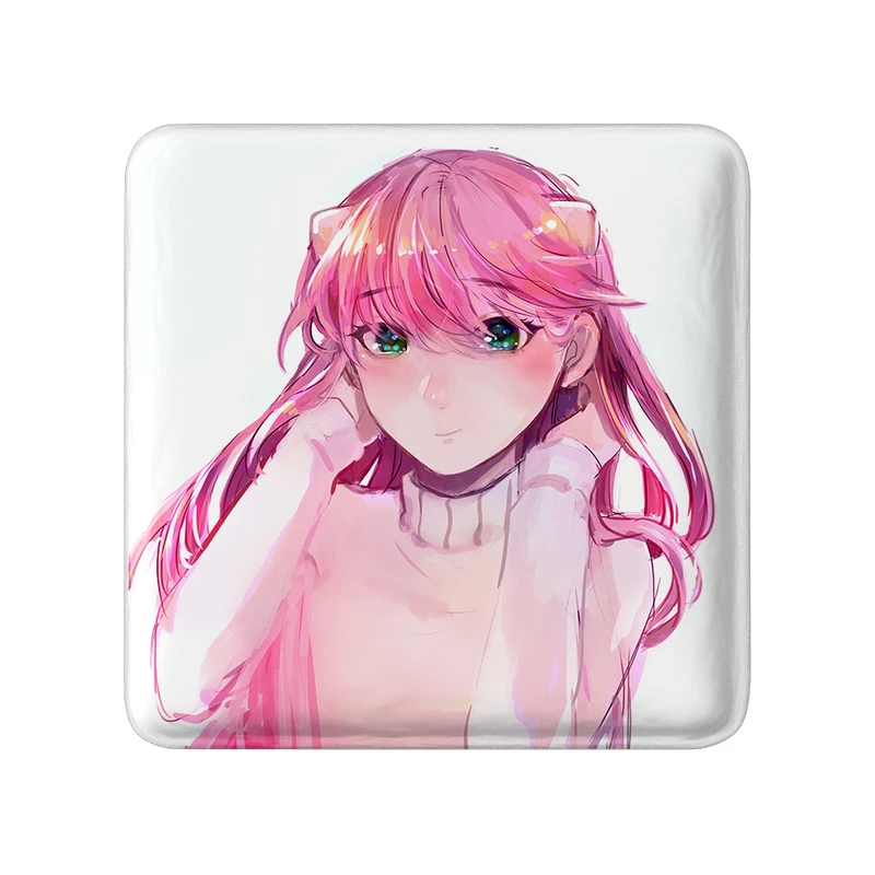 پیکسل خندالو طرح لوسی انیمه الفن لید مدل مربعی کد 32177