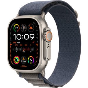 کارکرده - ساعت هوشمند اپل مدل Ultra 2 Titanium Case Alpine Loop 49mm