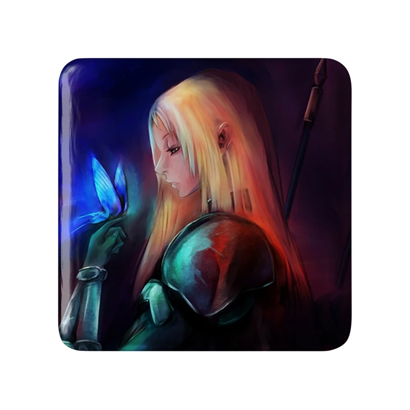 پیکسل خندالو طرح گالاتیا انیمه کلیمور مدل مربعی کد 33495