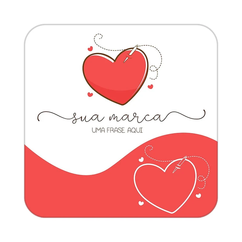 زیر لیوانی کاکتی طرح عاشقانه مدل mp38942