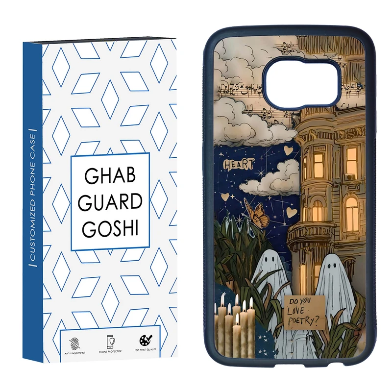 کاور قاب گارد گوشی طرح روح کد TPU-066 مناسب برای گوشی موبایل سامسونگ Galaxy S7