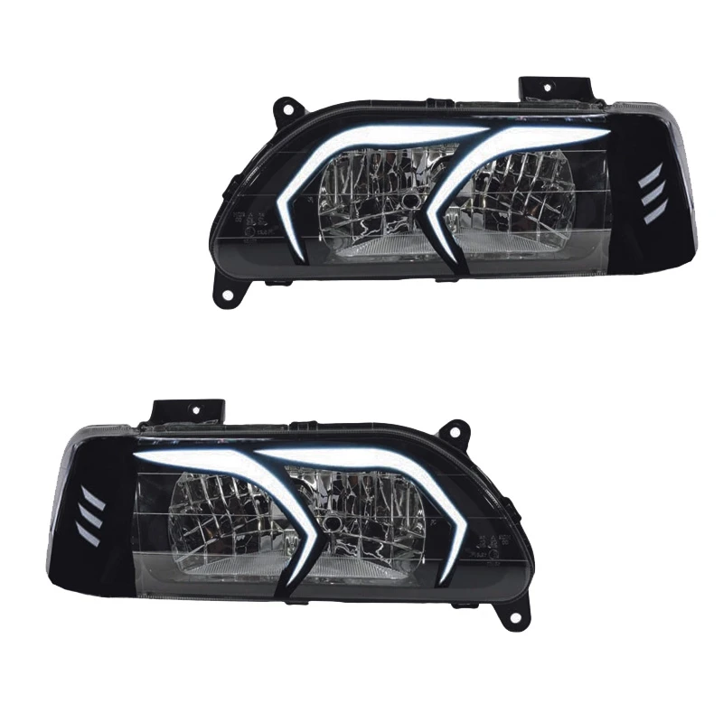 چراغ جلو خودرو گروه پژوهش صنعت مدرن مدل AMG مناسب برای پراید بسته دو عددی