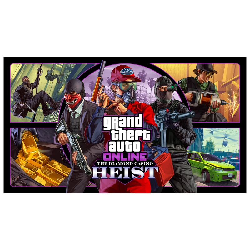 تابلو شاسی مدل T8115 طرح بازی GTA