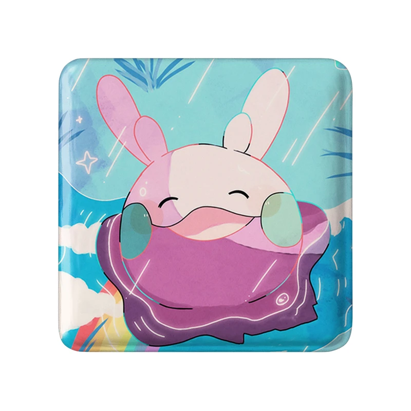 مگنت خندالو طرح بازی پوکمون (pokemon) مدل مربعی کد 32743