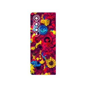MAHOOT Vector Flower Garden Digital Art Cover Sticker for Samsung Galaxy Z Fold4