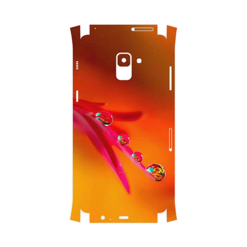 برچسب پوششی ماهوت مدل Plant dew-FullSkin مناسب برای گوشی موبایل سامسونگ Galaxy A8 Plus 2018
