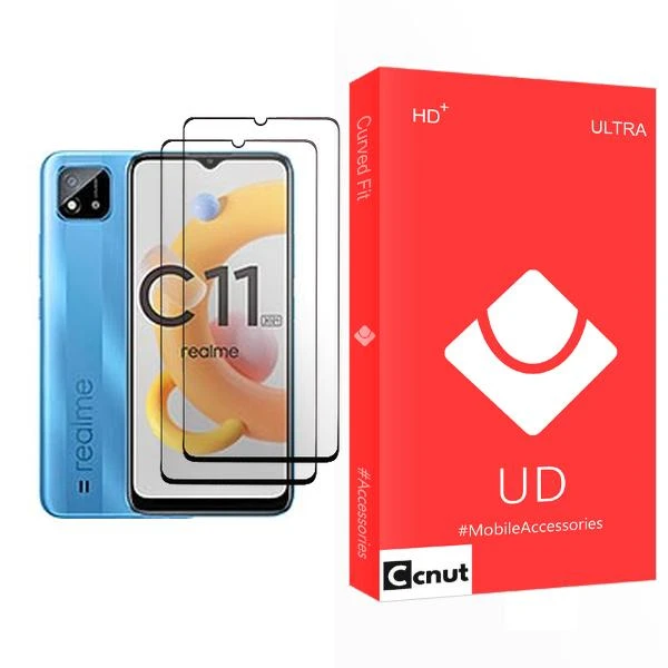 محافظ صفحه نمایش کوکونات مدل UD Ultra MIX002 مناسب برای گوشی موبایل ریلمی C11 (2021) بسته دو عددی
