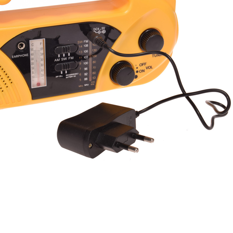 رادیو جی اس اف سولار مدل rchy 898