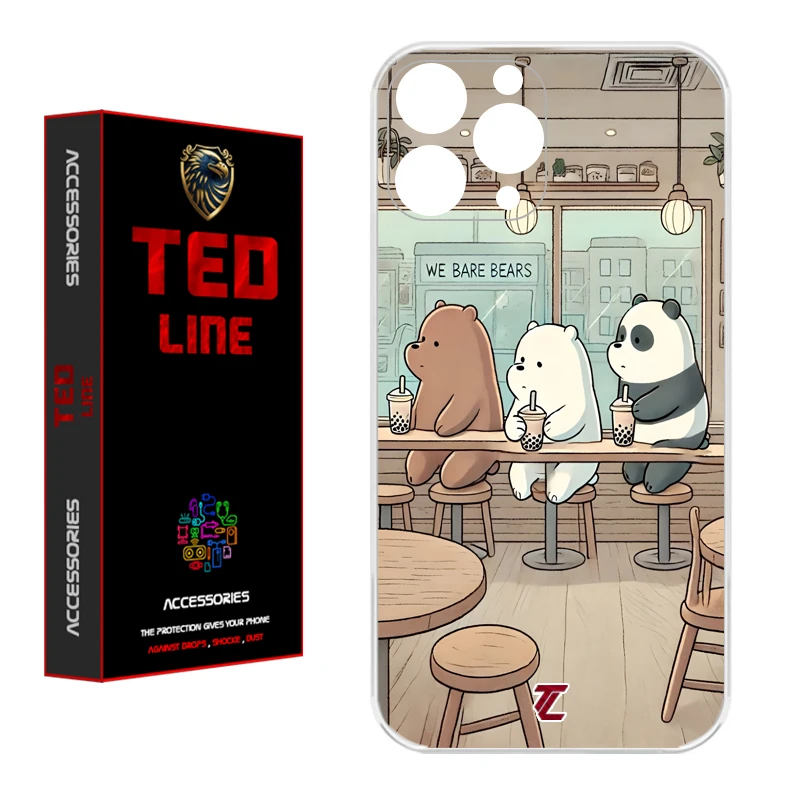 کاور تدلاین طرح خرس کد 1164 مناسب برای گوشی موبایل اپل Iphone 11 Pro
