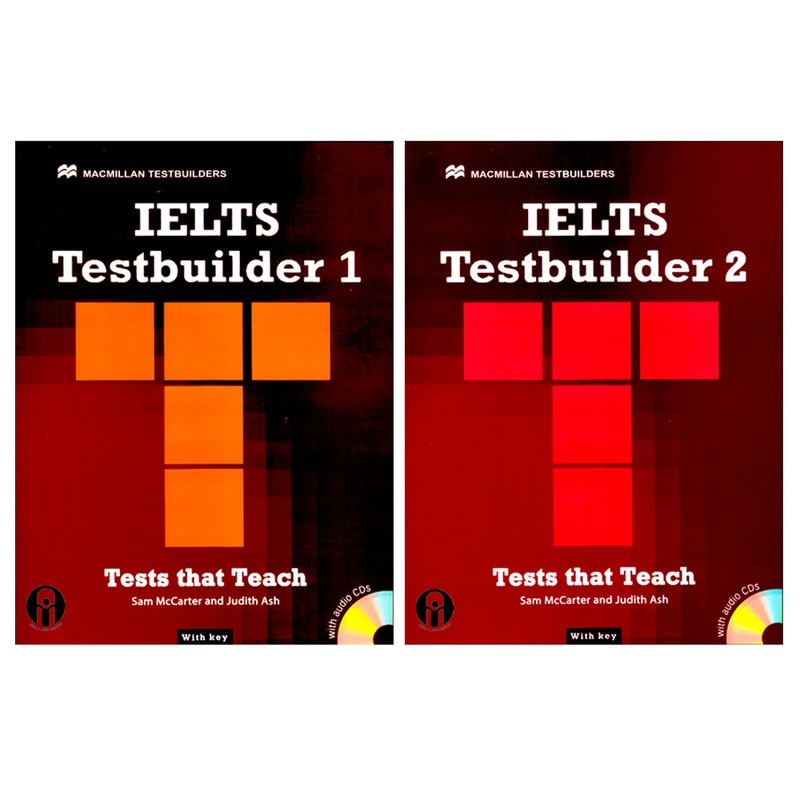 کتاب IELTS Test Builder اثر Sam McCarter And Judith Ash انتشارات الوندپویان دو جلدی