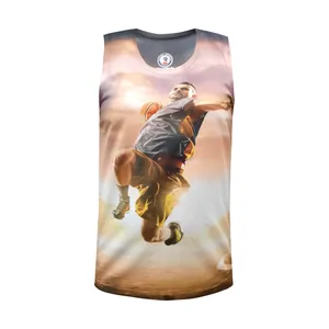 تاپ ورزشی مردانه مدل بستکتبالیست کد HL_BSKTB