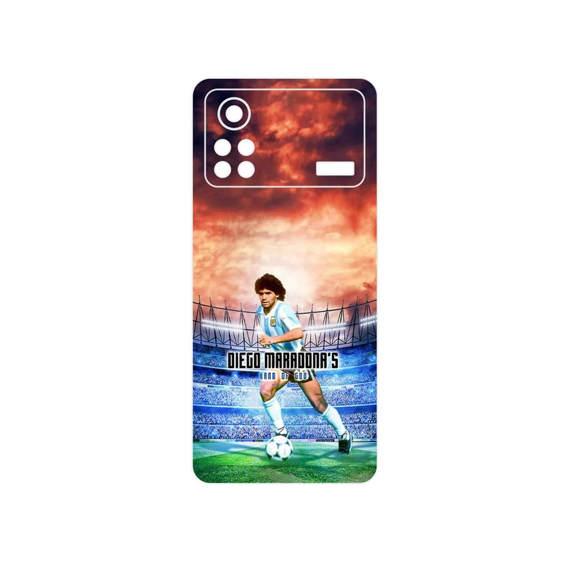برچسب پوششی ماهوت مدل Diego Maradona مناسب برای گوشی موبایل شیائومی Poco X4 Pro 5G