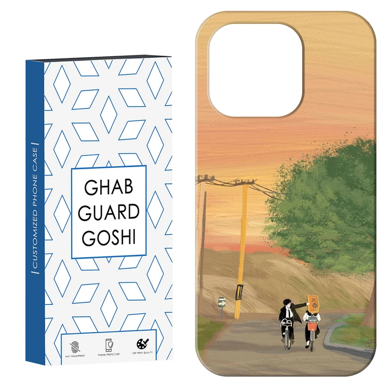 کاور قاب گارد گوشی طرح منظره کد Dimo-349 مناسب برای گوشی موبایل اپل IPHONE 15 PRO MAX